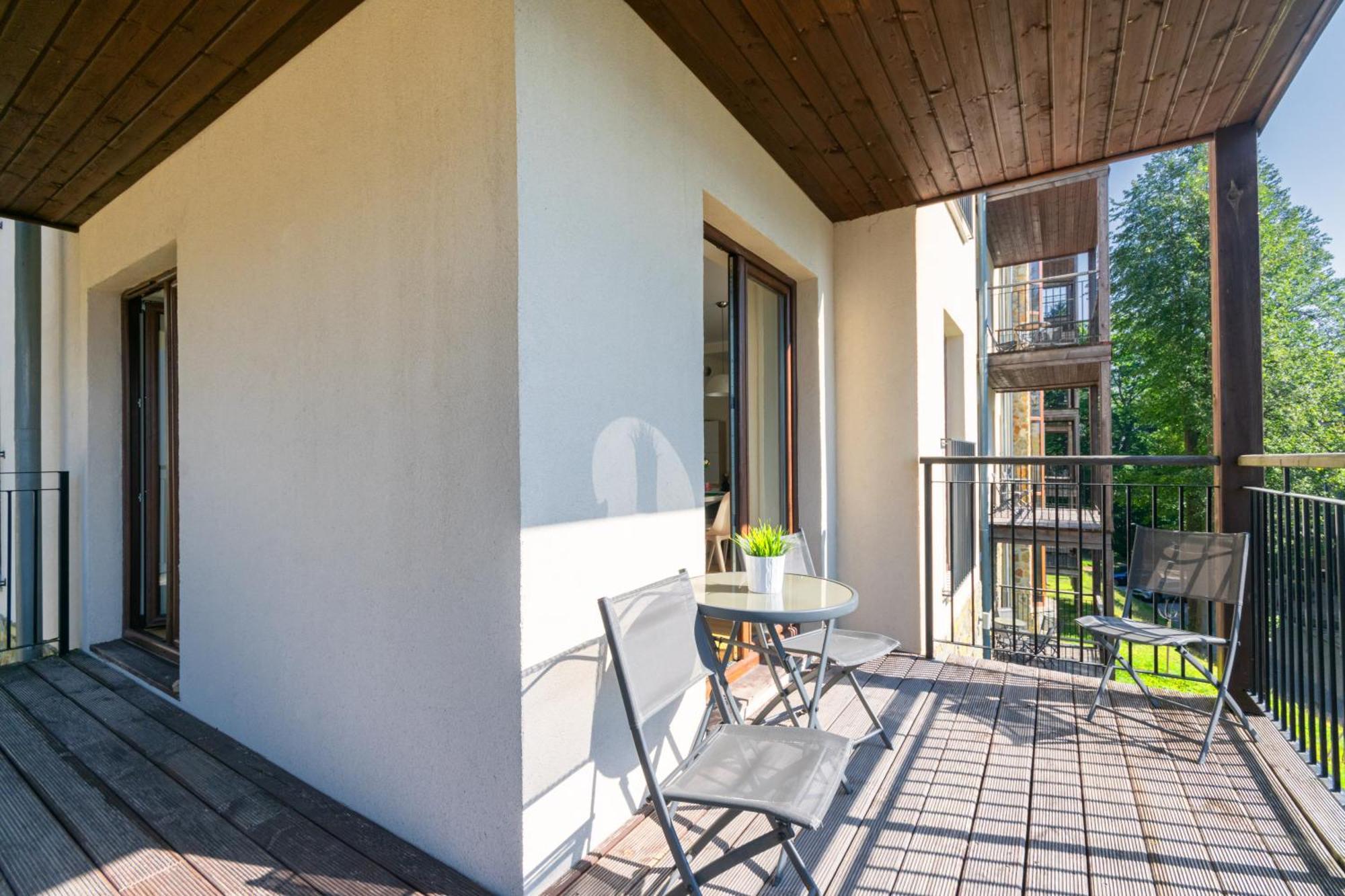 Karkonosky Apartamenty - Zloty Widok シクラルスカ・ポレンバ エクステリア 写真