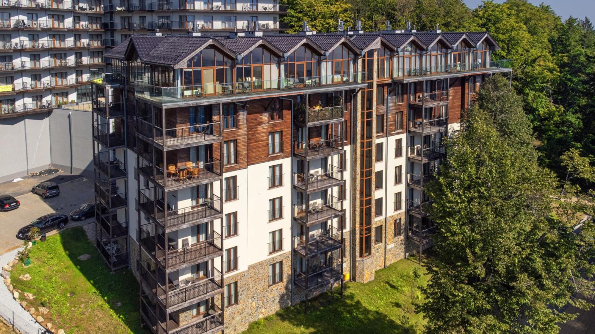 Karkonosky Apartamenty - Zloty Widok シクラルスカ・ポレンバ エクステリア 写真